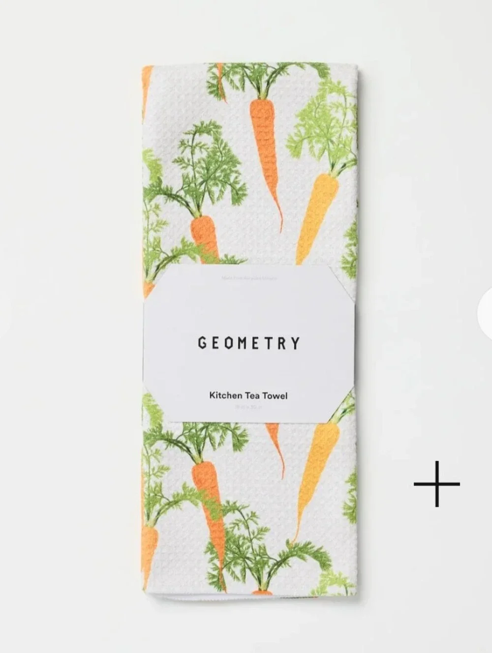 Geometry Happy Carrots Tea Towel- 18